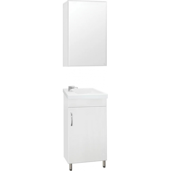 Тумба с раковиной STYLE LINE Эко Стандарт №1 40 белая