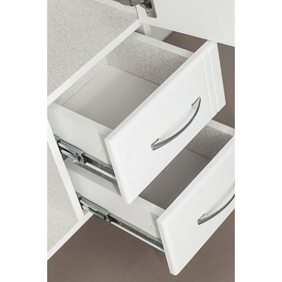 Тумба с раковиной STYLE LINE Эко Стандарт №10/2 60 белая