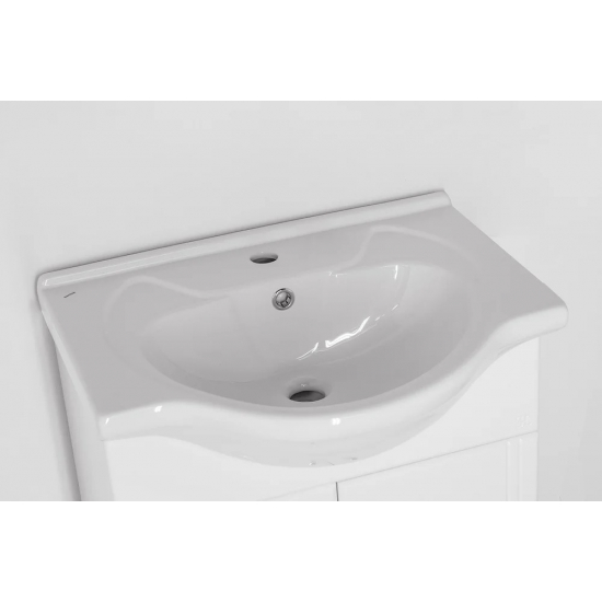 Тумба с раковиной STYLE LINE Эко Стандарт №10/2 60 белая