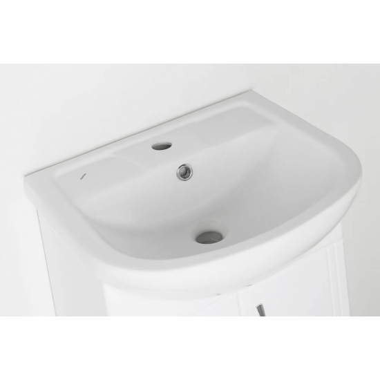 Тумба с раковиной STYLE LINE Эко Стандарт №10 50 белая