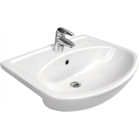 Тумба с раковиной STYLE LINE Эко Стандарт №11 61 белая