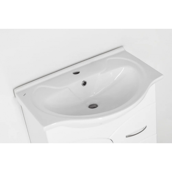 Тумба с раковиной STYLE LINE Эко Стандарт №22 65 белая