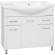 Тумба с раковиной STYLE LINE Эко Стандарт №26 100 белая