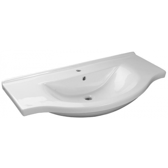 Тумба с раковиной STYLE LINE Эко Стандарт №26 100 белая