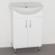 Тумба с раковиной STYLE LINE Эко Стандарт №9 55 белая