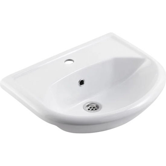 Тумба с раковиной STYLE LINE Эко Стандарт №9 55 белая