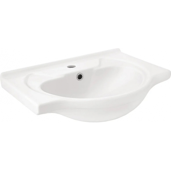 Тумба с раковиной STYLE LINE Эко Стиль W №9 60 белая, венге