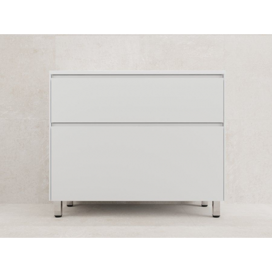 Тумба с раковиной STYLE LINE Лима 100 Plus, раковина Line 100