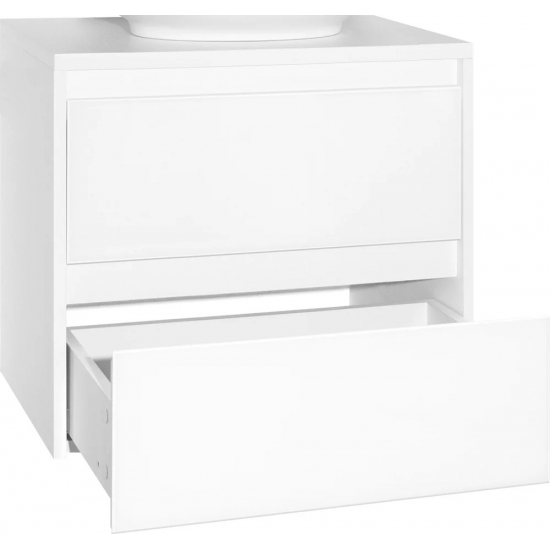 Тумба с раковиной STYLE LINE Монако 60 Plus, осина белая