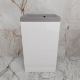 Тумба с раковиной STYLE LINE Моно 50 белый глянец, раковина Asti 50 серый шёлк