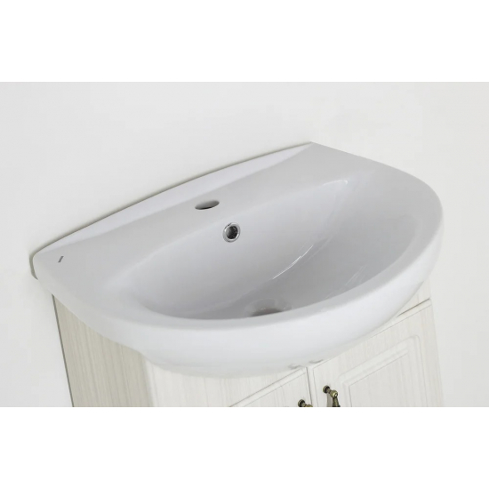 Тумба с раковиной STYLE LINE Олеандр-2 55 Люкс, рельеф пастель