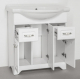 Тумба с раковиной STYLE LINE Олеандр-2 75 Люкс, белая