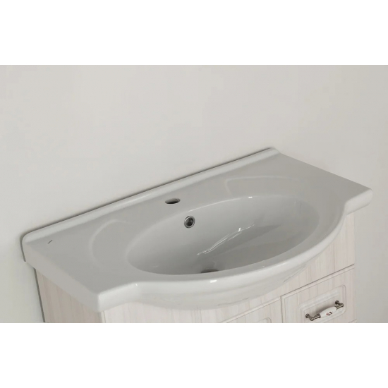 Тумба с раковиной STYLE LINE Олеандр-2 75 Люкс, рельеф пастель