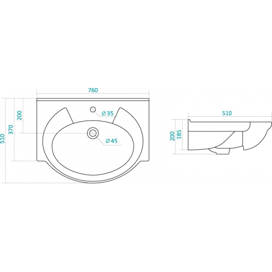 Тумба с раковиной STYLE LINE Олеандр-2 75 Люкс, рельеф пастель