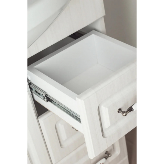 Тумба с раковиной STYLE LINE Олеандр-2 90 Люкс, рельеф пастель