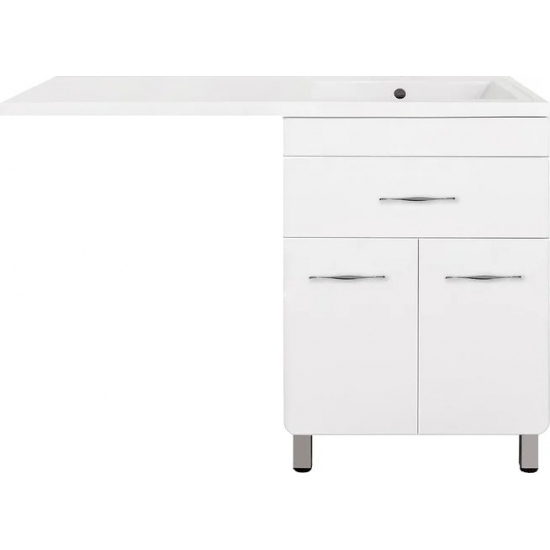 Тумба с раковиной STYLE LINE Валеро Люкс Plus, белая R