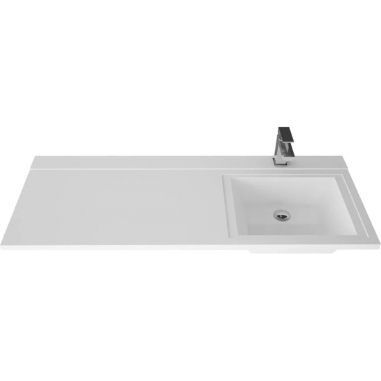 Тумба с раковиной STYLE LINE Валеро Люкс Plus, белая R