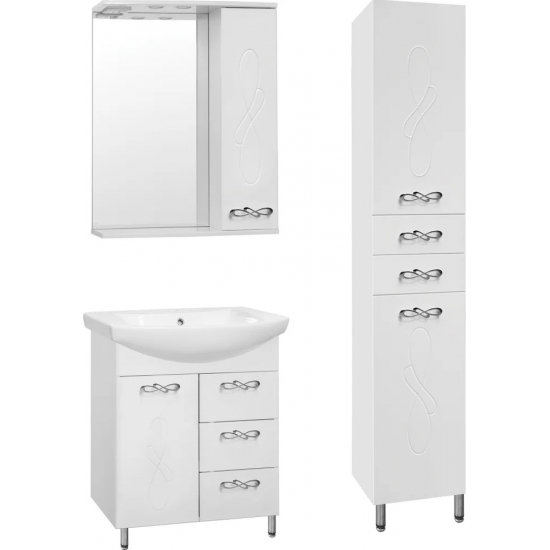 Тумба с раковиной STYLE LINE Венеция 65 белая