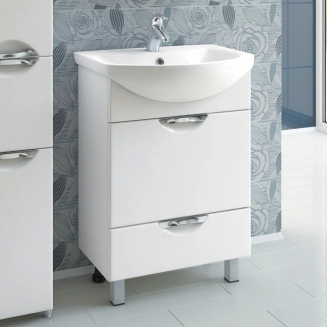 Тумба с раковиной VIGO Callao 60 2 ящика