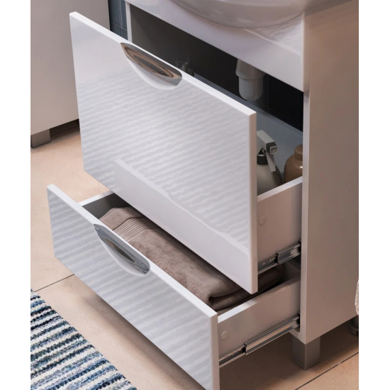 Тумба с раковиной VIGO Callao 60 2 ящика