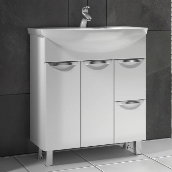 Тумба с раковиной VIGO Callao 80 2 дверцы, 2 ящика