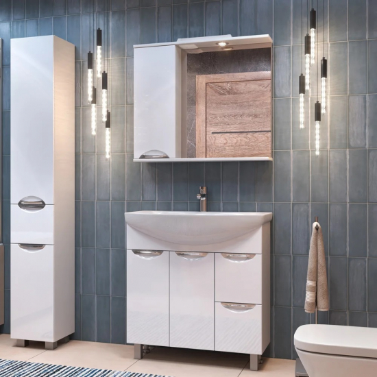 Тумба с раковиной VIGO Callao 80 2 дверцы, 2 ящика