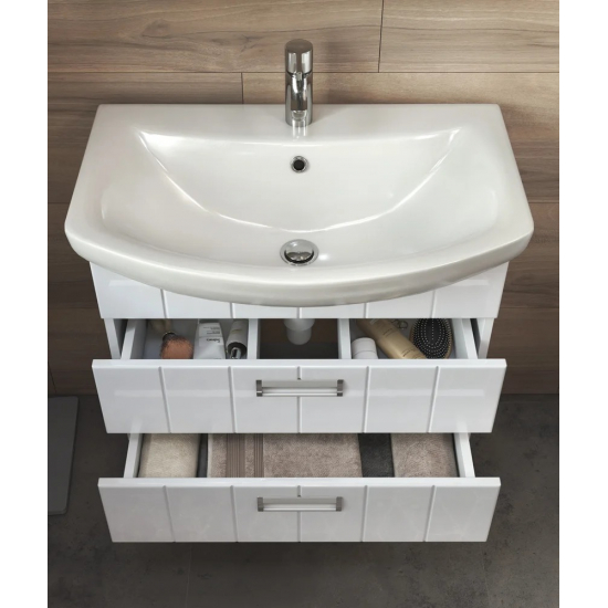 Тумба с раковиной VIGO Diana 60 подвесная, 2 ящика