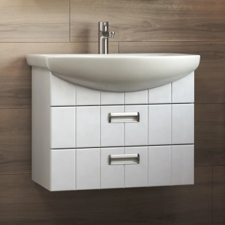 Тумба с раковиной VIGO Diana 70 подвесная, 2 ящика