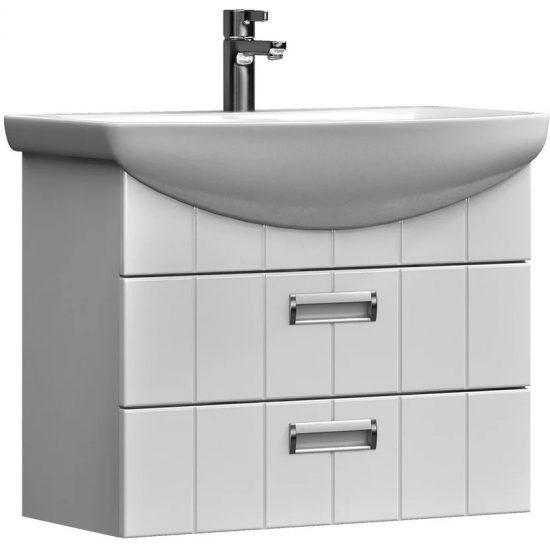 Тумба с раковиной VIGO Diana 70 подвесная, 2 ящика