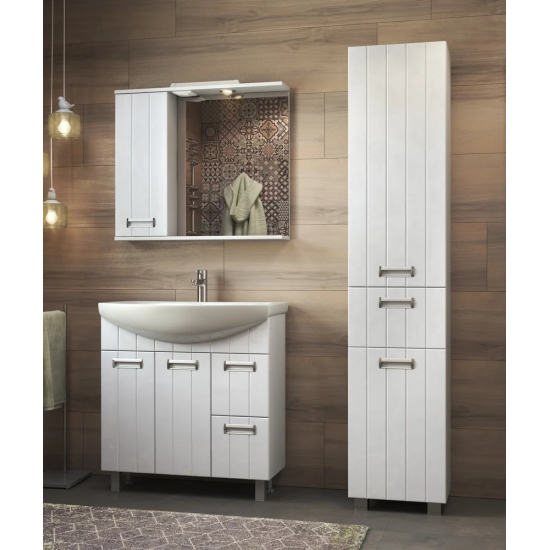 Тумба с раковиной VIGO Diana 80-2 раковина Балтика 80