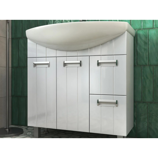 Тумба с раковиной VIGO Diana 80-2 раковина Балтика 80