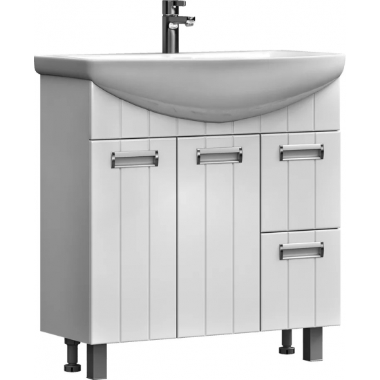 Тумба с раковиной VIGO Diana 80-2 раковина Балтика 80