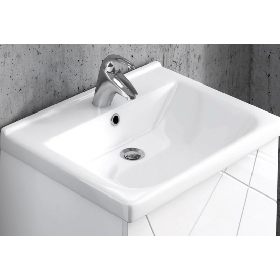 Тумба с раковиной VIGO Geometry 50 белая