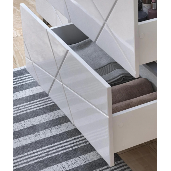 Тумба с раковиной VIGO Geometry 50 белая