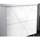 Тумба с раковиной VIGO Geometry 60 белая