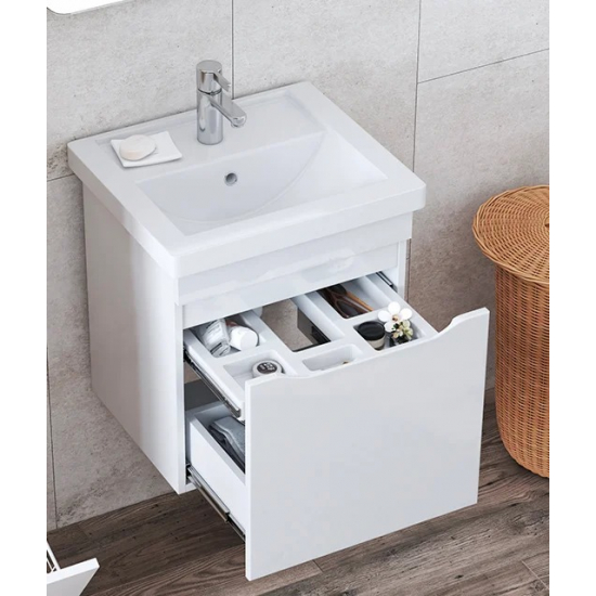 Тумба с раковиной VIGO Grani 50 подвесная