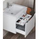 Тумба с раковиной VIGO Grani 60 подвесная, 1 ящик, белая