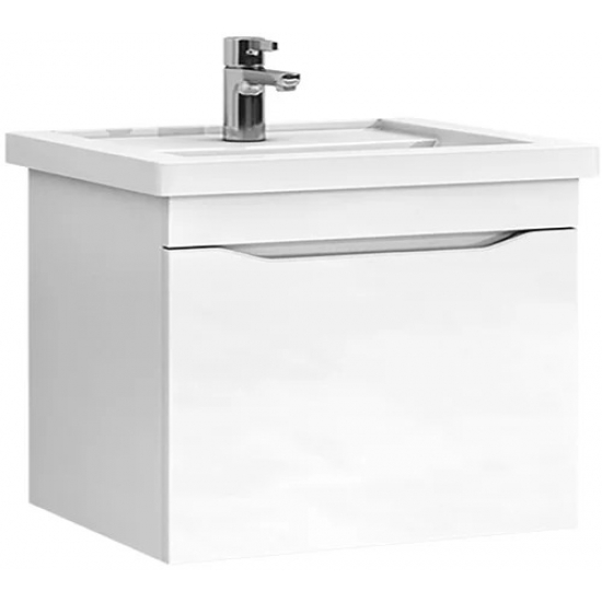 Тумба с раковиной VIGO Grani 75 подвесная, 1 ящик,белая