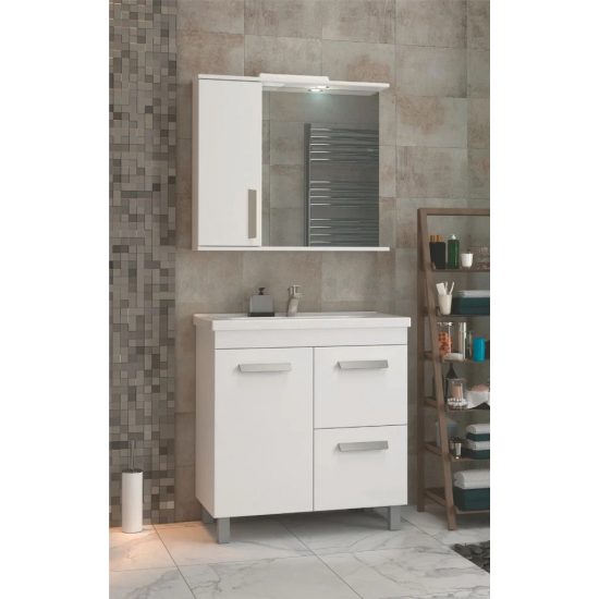 Тумба с раковиной VIGO Nova 70 2 ящика, 1 дверца