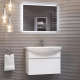 Тумба с раковиной VIGO Wing 60 белая матовая, 1 ящик