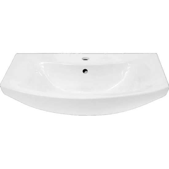 Тумба с раковиной VIGO Wing 70 белая матовая, 1 ящик