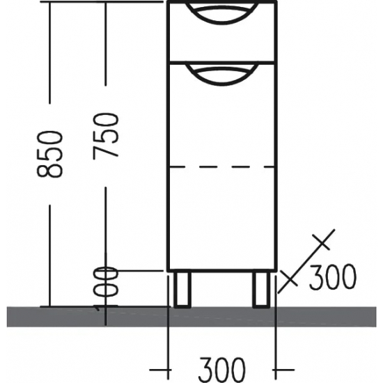 Тумба САНТА Родос 30