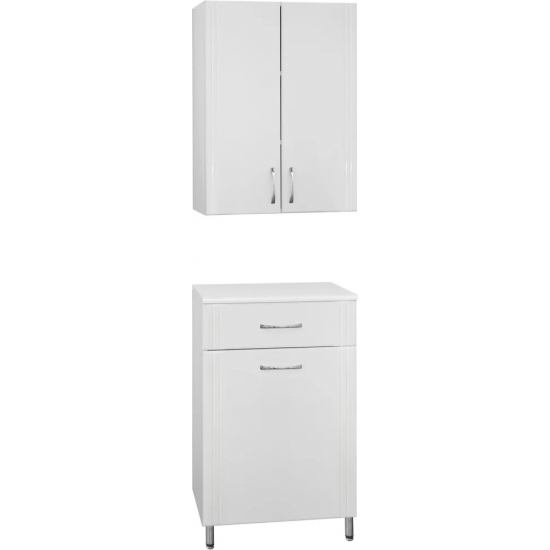 Тумба STYLE LINE Эко Стандарт ТН 60 с бельевой корзиной