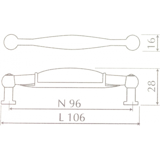 Тумба STYLE LINE Олеандр-2 60 Люкс, рельеф пастель