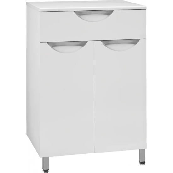 Тумба STYLE LINE Жасмин 60 белая