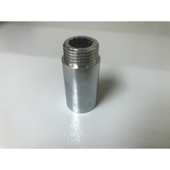 Удлинитель резьбовой FRAP F351.04040 - 1/2" x 40 мм