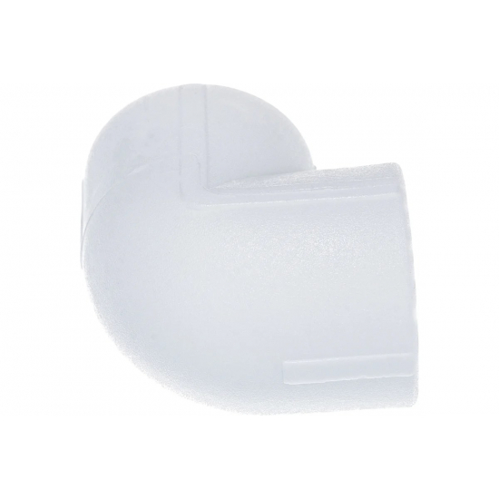 Уголок полипропиленовый EVER Plast 25x90° белый