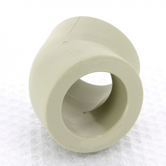 Уголок полипропиленовый FV-PLAST 75x45° серый