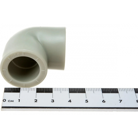 Уголок полипропиленовый ПОЛИТЭК 20x90° серый