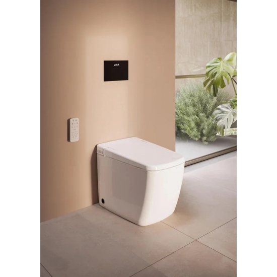 Умный унитаз VITRA V-Care Prime 7232B403-6217 безободковый, с биде и микролифтом